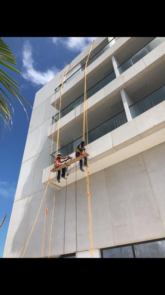 Pulido de muro o fachada en Playa del Carmen 